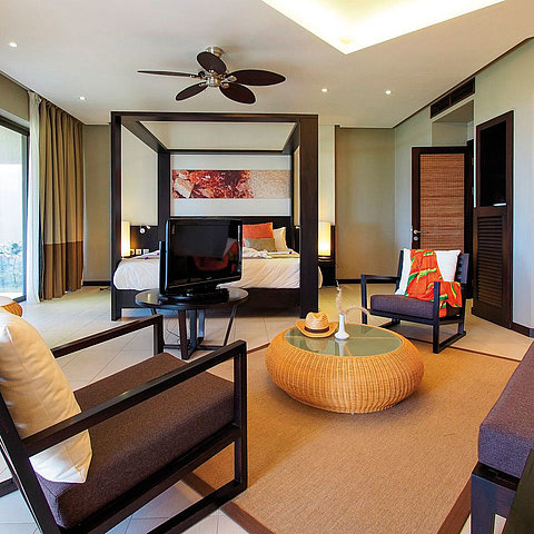 Deluxe Familienzimmer | Maritim Crystals Beach Hotel Mauritius