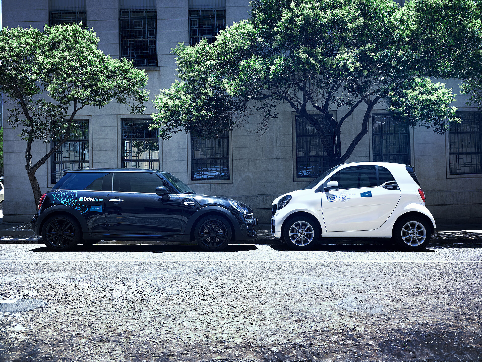 SHARENOW als neuer Anbieter carsharing-app-sharenow