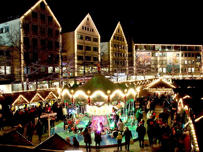 Weihnachtsmarkt in Ulm