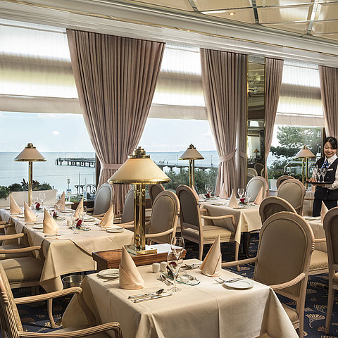 Seeterrassen-Restaurant mit Ostseeblick | Maritim Seehotel Timmendorfer Strand