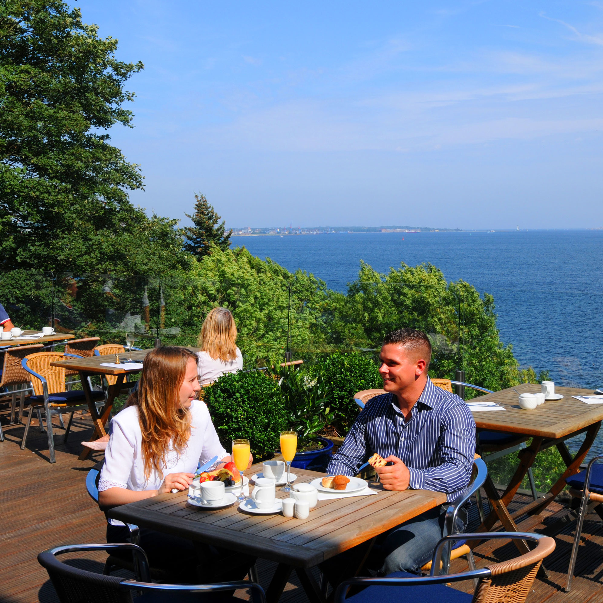 Panorama Terrasse | Maritim Hotel Bellevue Kiel