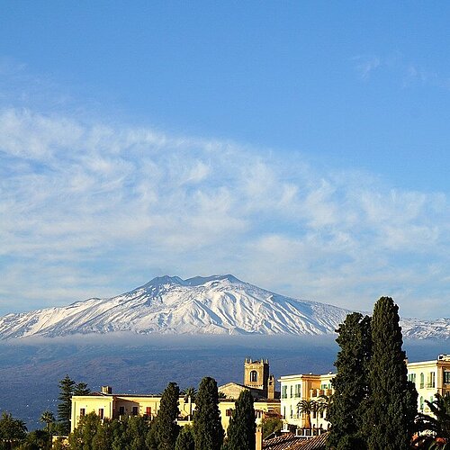 Blick auf den Etna Sizilien