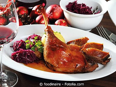 Gänsebraten © foodinaire - Fotolia.com