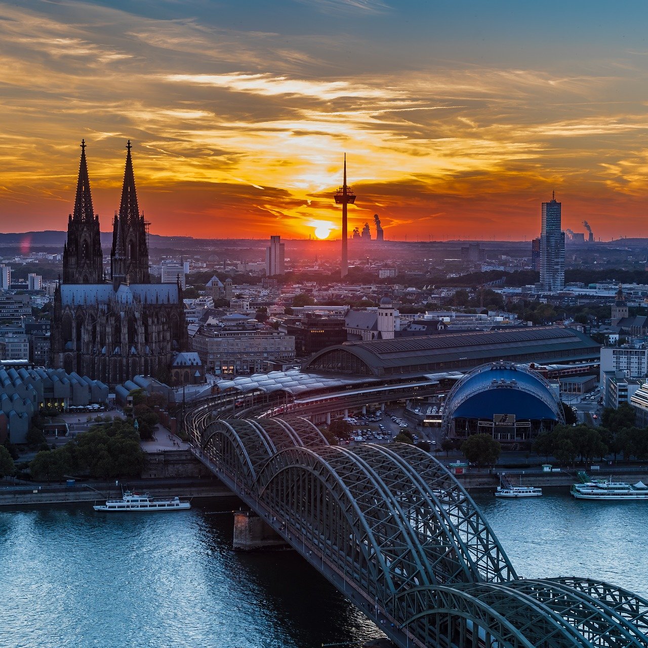 Köln Skyline