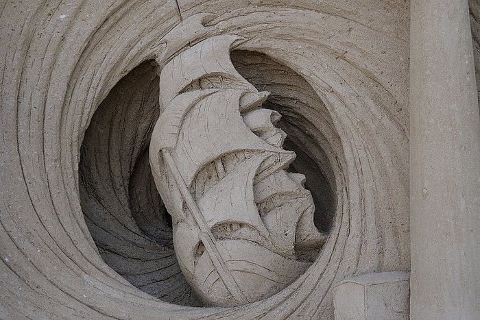 Sand sculpture