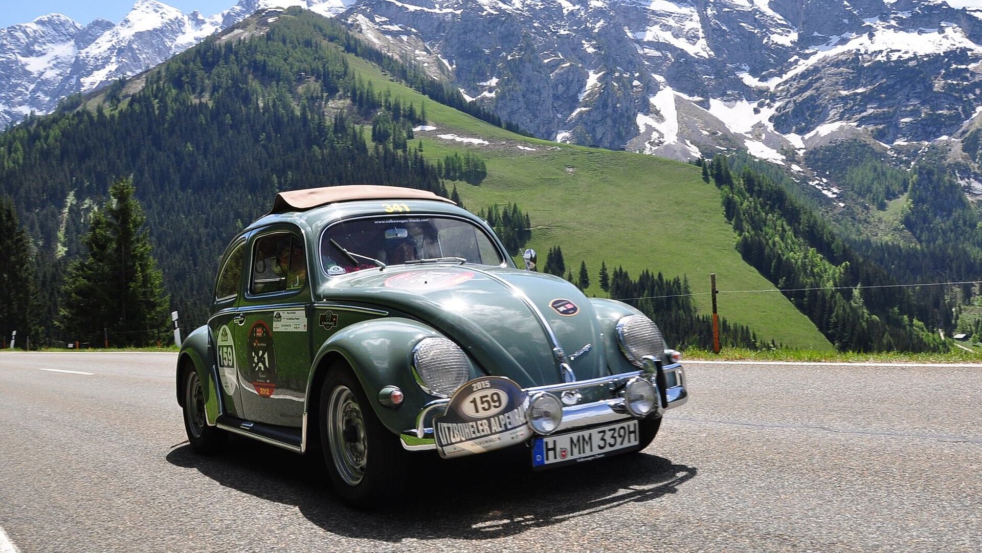 Panoramastraße in den Alpen Panoramastraße in den Alpen