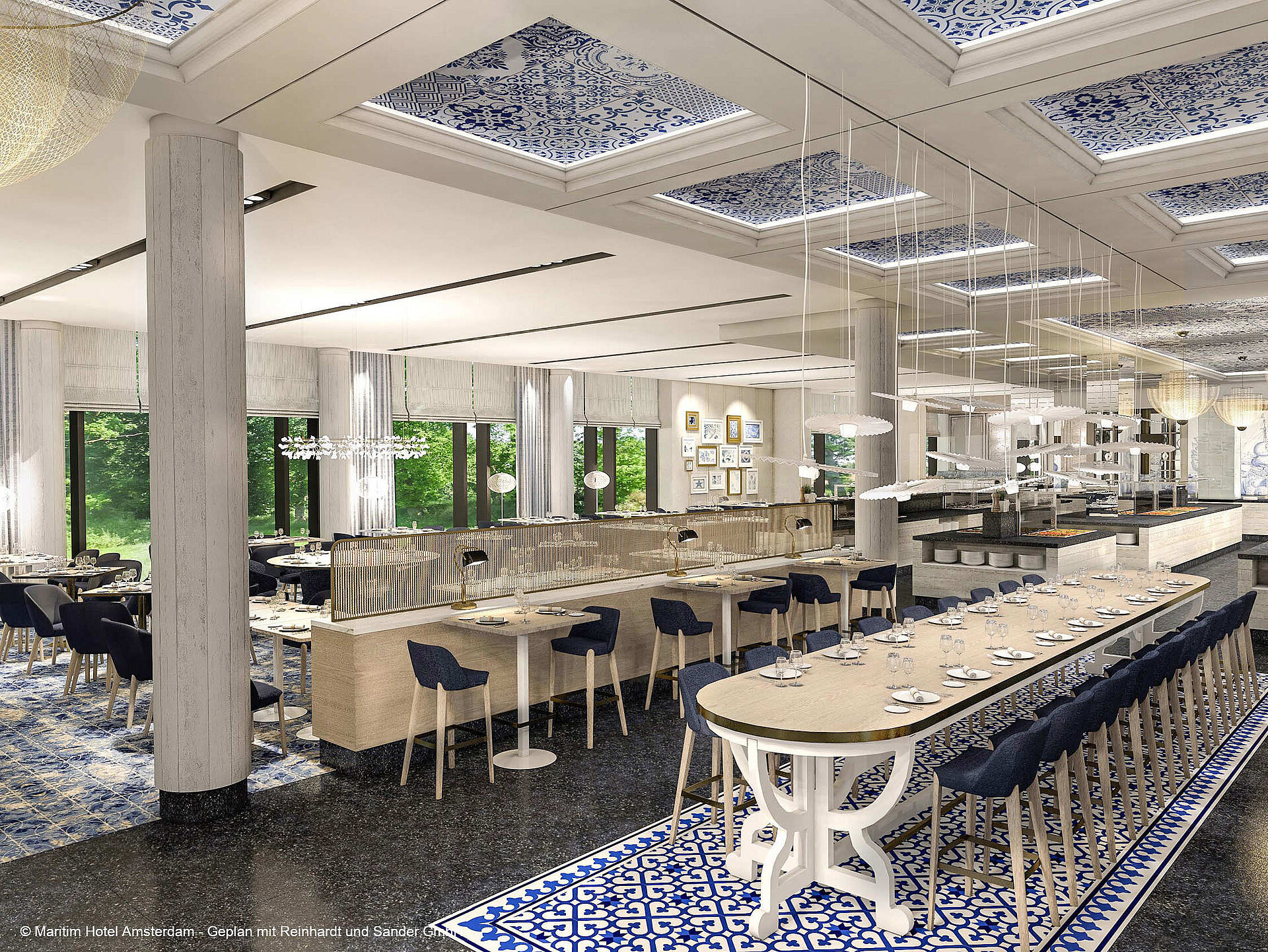 Restaurant Loef Restaurant Loef © Maritim Hotel Amsterdam - Geplan mit Reinhardt und Sander GmbH
