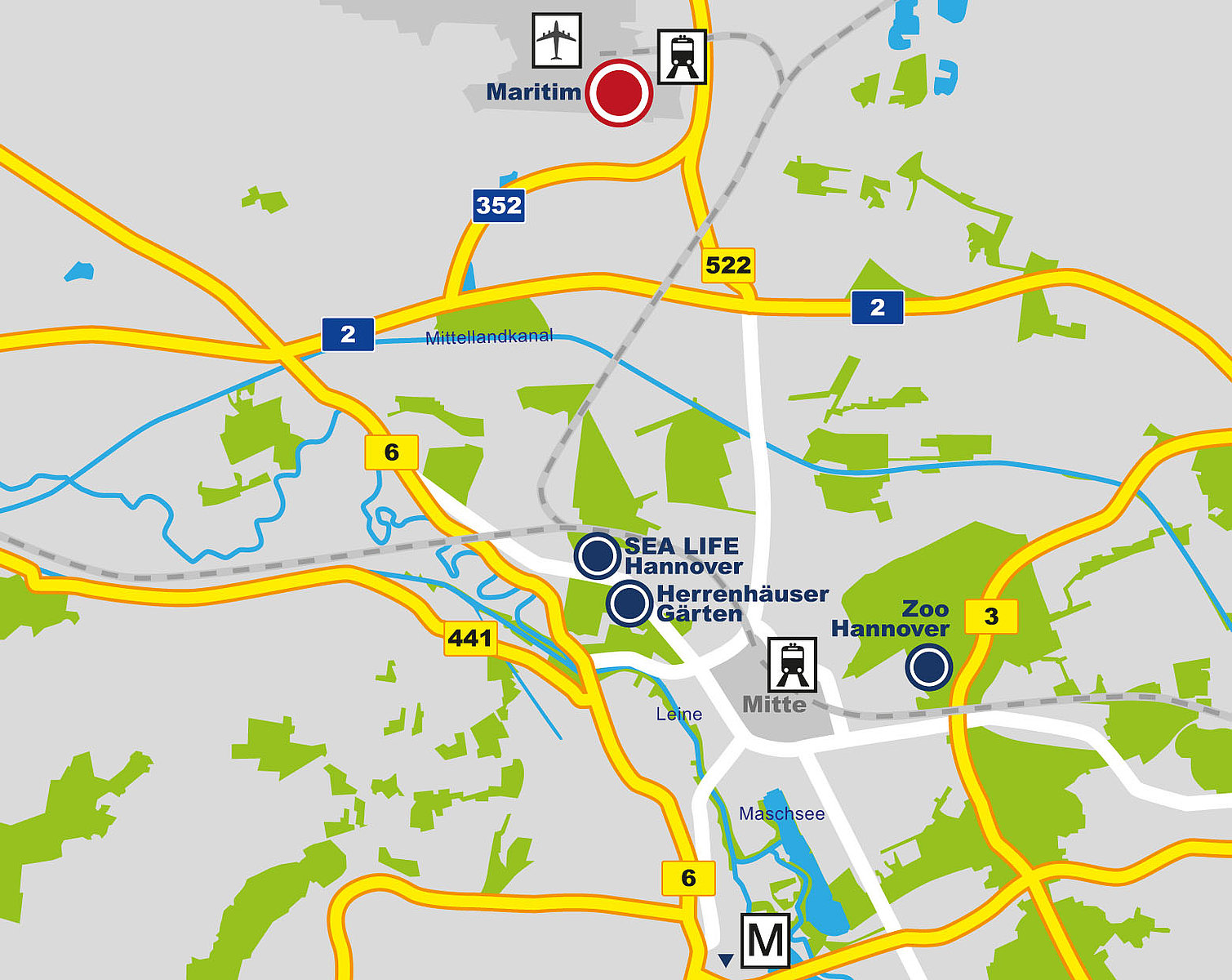 Parken In Der Nähe Vom Flughafen Hannover www.maritim.de