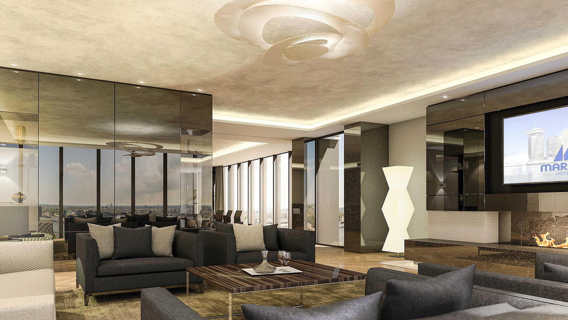 Präsidentensuite © Maritim Hotel Amsterdam - Geplan mit Reinhardt und Sander GmbH