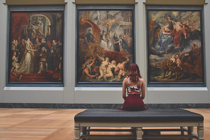 Museumsbesuch Kunst