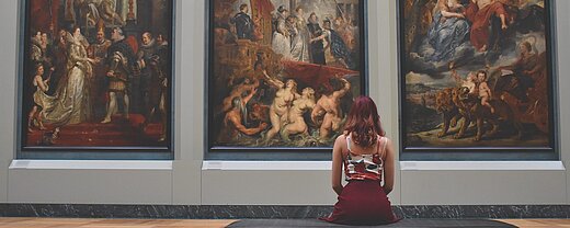 Museumsbesuch Kunst