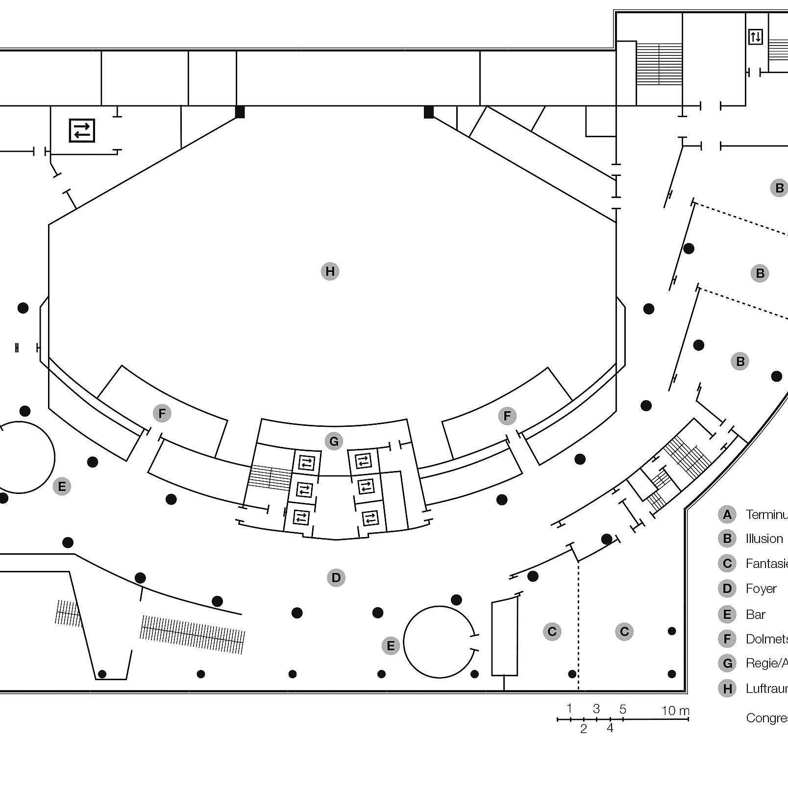 Grundrissplan, Ebene C3 | Maritim Hotel Frankfurt