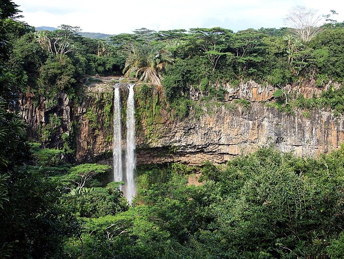 Chamarel Wasserfall